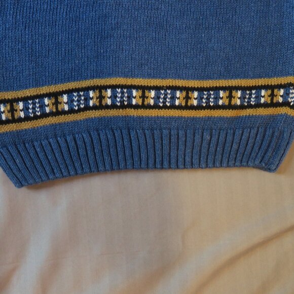 Kitestrings Boys Blue Vest w/Embroidered Dog Size 5/6 - Picture 5 of 7